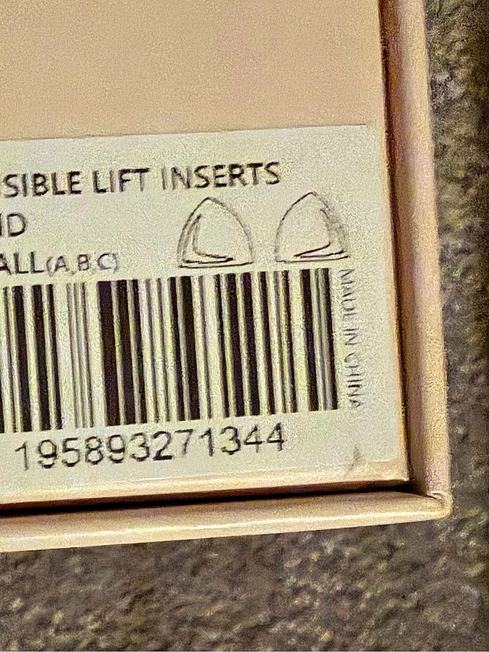 BOOMBA Invisible Lift Inserts Sand - Picture 2 of 3